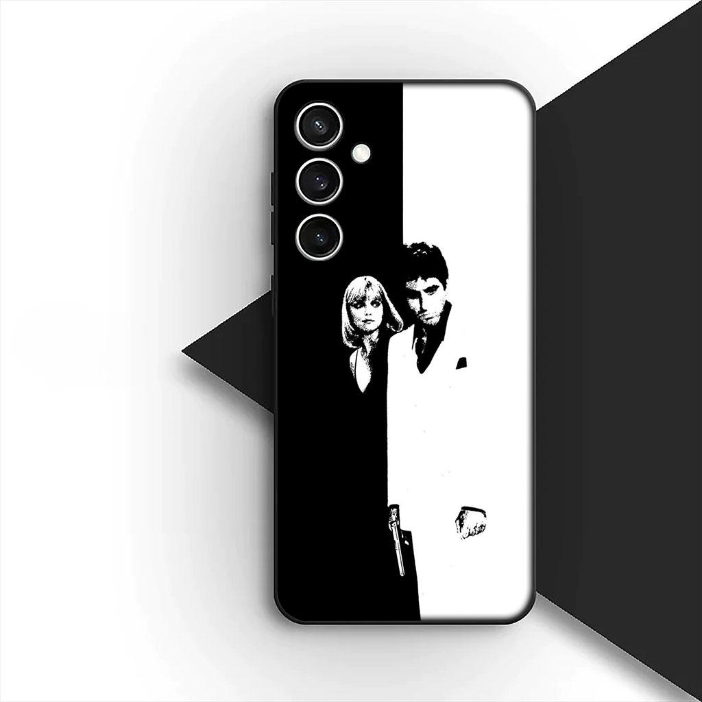 Phone Cover for Motorola Moto G86 G57 E14 E15 G14 G34 G35 G84 G24 A54 G15 Power E22 Soft Silicone Case S-Scarfaces Wallpaper