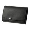 Small Wallet for Wallet Made In Japan Black Left-handed Women's Men's