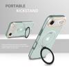 For iPhone Air Magnetic Case with Kickstand TPU + PC Shockproof Phone Cover