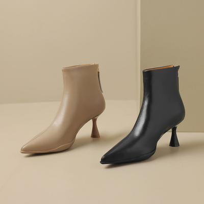 Обувь Qirui Остроносые шпильки Удобные и элегантные женские ботильоны