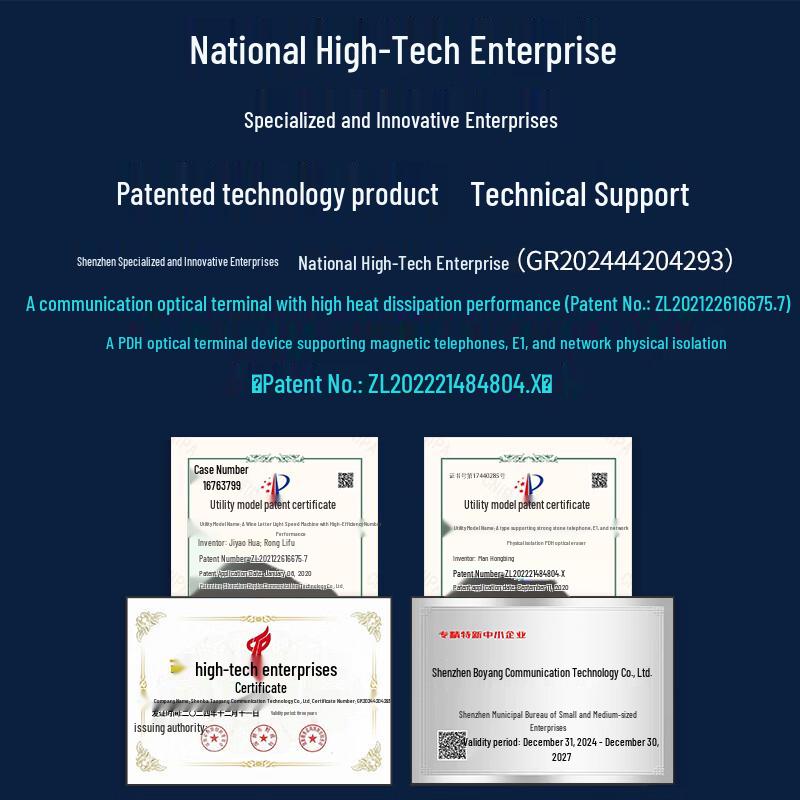 BOYANG Non-compressed HDMI Fiber Optic Extender