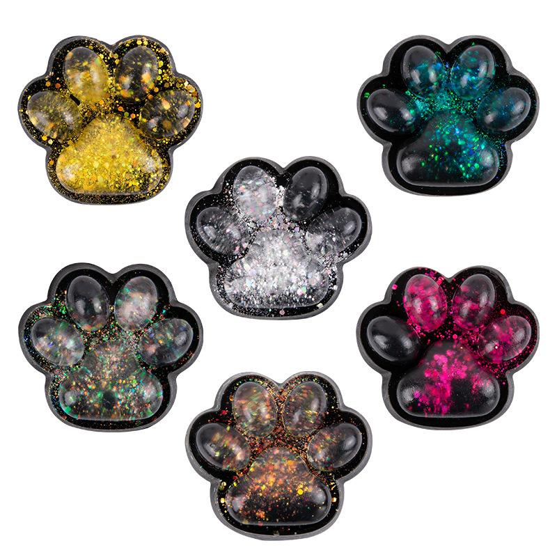 Игрушки-антистресс в виде кошачьей лапки, милые кавайные фуфу, сенсорные игрушки, желеобразные сквиши, непоседливые игрушки, новинки для детей и подростков