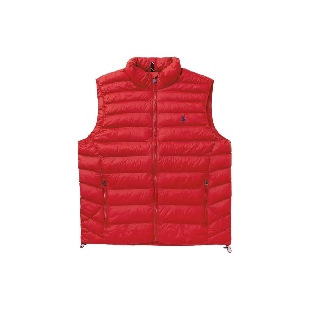 Polo Ralph Lauren FW22 Solid Logo Embroidered Stand Collar Vest Men Vests 710845941-005