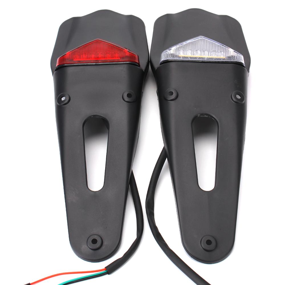 Светодиодный задний фонарь для мотоцикла, аксессуары для мотоциклов, 12 В, заднее крыло, стоп-сигнал, задний фонарь