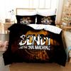 3D Print Cartoon Bendy N Ink Machine Bedding Set Duvet Cover Bed Set Quilt Cover Pillowcase Comforter King Queen Size Boys Adult