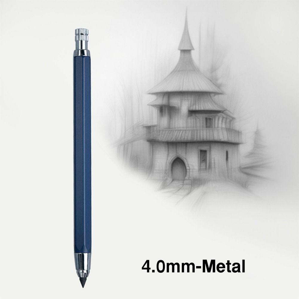 4.0mm Mechanical Pencil Metal Propelling Pencil High Quality Automatic Pencil Stationery