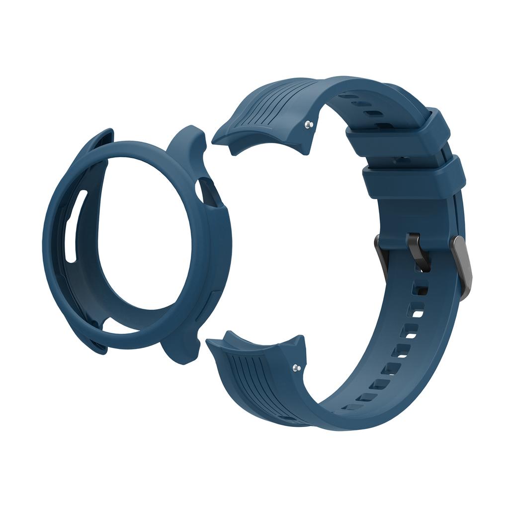 Силиконовый Ремешок+Чехол Для Amazfit Balance Регулируемый Спортивный Браслет Умные Часы Защита От Падений Царапин Браслет Набор Чехлов Для Часов Аксессуары