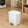 Narrow Wastebasket for Small Spaces Slim Trash Can, with Pedal Step Design, Touchless Odor Proof Wastebasket, Waterproof Can Bathroom Garbage