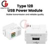 Модуль питания от USB Розетка 220В Преобразователь 5В 2.1А Панель для зарядки мобильного телефона USB-розетка для зарядки Переключаемый адаптер
