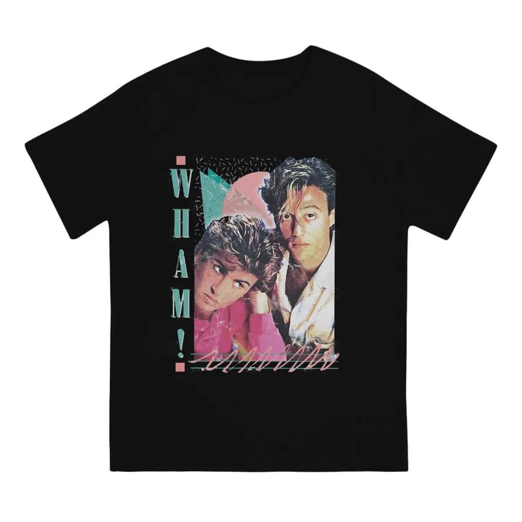 Wham Band Unisex's TShirt Wham Crewneck Short Sleeve 100% Cotton T Shirt Humor Top Quality Gift Idea