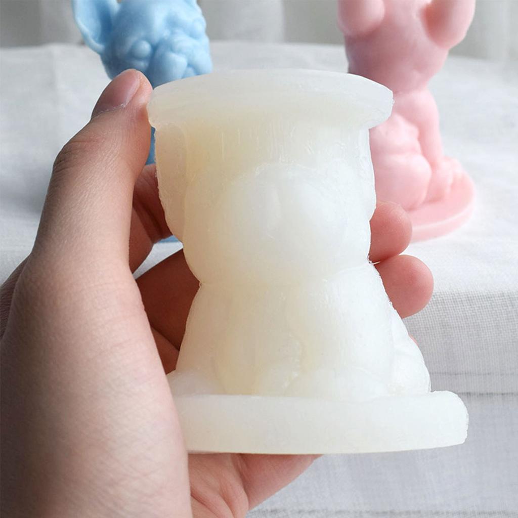 Милый бульдог-свеча, силиконовая форма, форма для шоколадных конфет для Diy, форма для десерта, ледяной глыбы, инструмент для выпечки кексов ручной работы