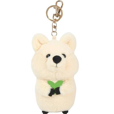 Кукольный брелок Mochi Town Kiki Quokka, кремовый, популярные игрушки для корейских детей