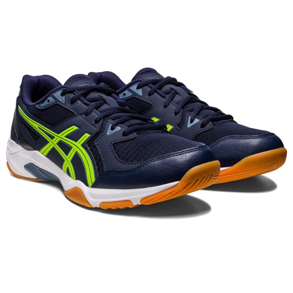 Волейбольные кроссовки 10 408 см 2E [ASICS] GEL-ROCKET (Полночь/Опасный зеленый) 25,0