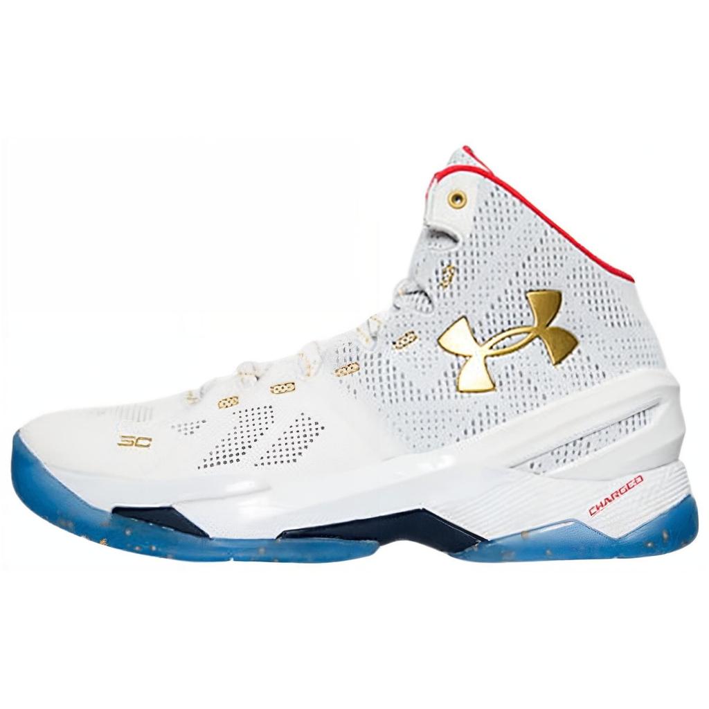 Under Armour Кроссовки Curry 2 All Star 2016 Under Armour, Curry, All Star Удобные Высокие Баскетбольные Кроссовки Мужские Белые 1259007-102