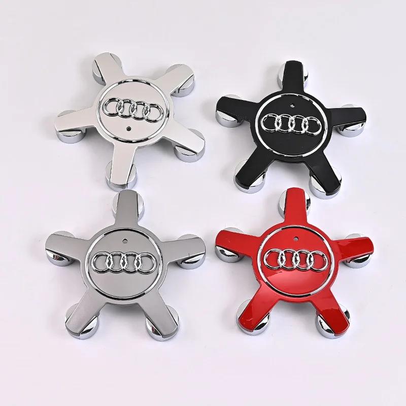 2026 Hot For 4GUFH Hub Caps 4pcs 60mm 61mm 68mm 69mm 4GUFH Hub Caps Car Wheel Center Caps For 4GUFH A1 A2 A3 A4 A5 A6 A7 A8 S3 S6 Q