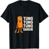 Футболка с мемом про Сахур Tung Tung Tung, смешной, сгенерированный ИИ, для мозгового штурма