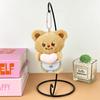 Butter Plushie Bear Keychain With Soft Pp Cotton For Valentines Gift Day