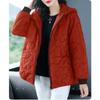 Winter Fashionable Cotton Padded Jacket And Coat Thickened Warm Black Women Clothes With Hooded