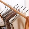 1pc Stainless Steel Pants Hanger Non-slip Pants Rack Household Non-trace Hanging Pants Clip Special Hanger Storage Device