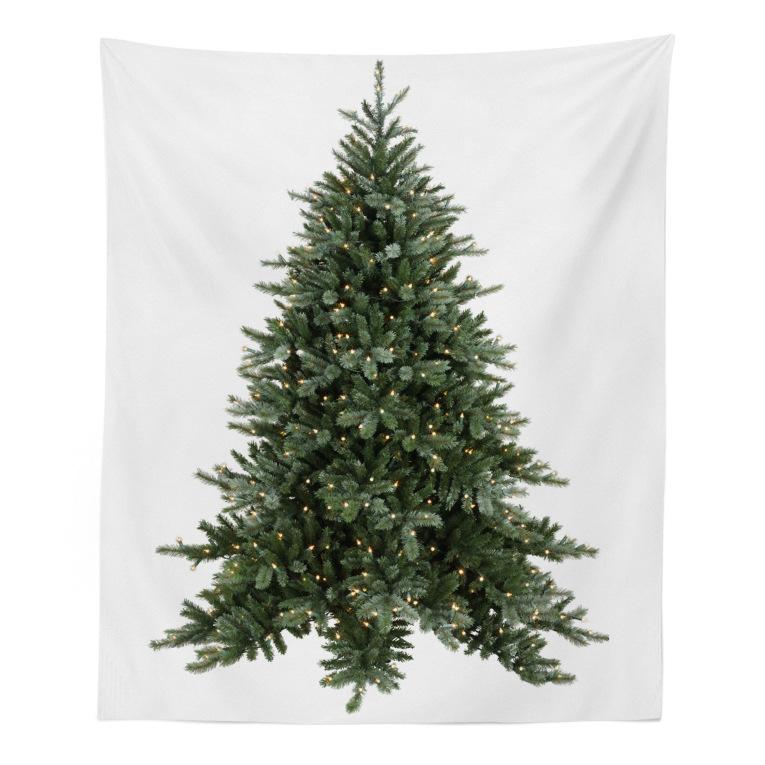 Cross-border Supply Christmas Tree Tapestry Decoration Batch Hanging Cloth Background Cloth Amazon