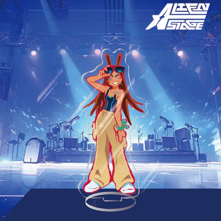 Аниме специальная форма сцены периферийный акриловый стоячий знак Mizisua, настольное украшение