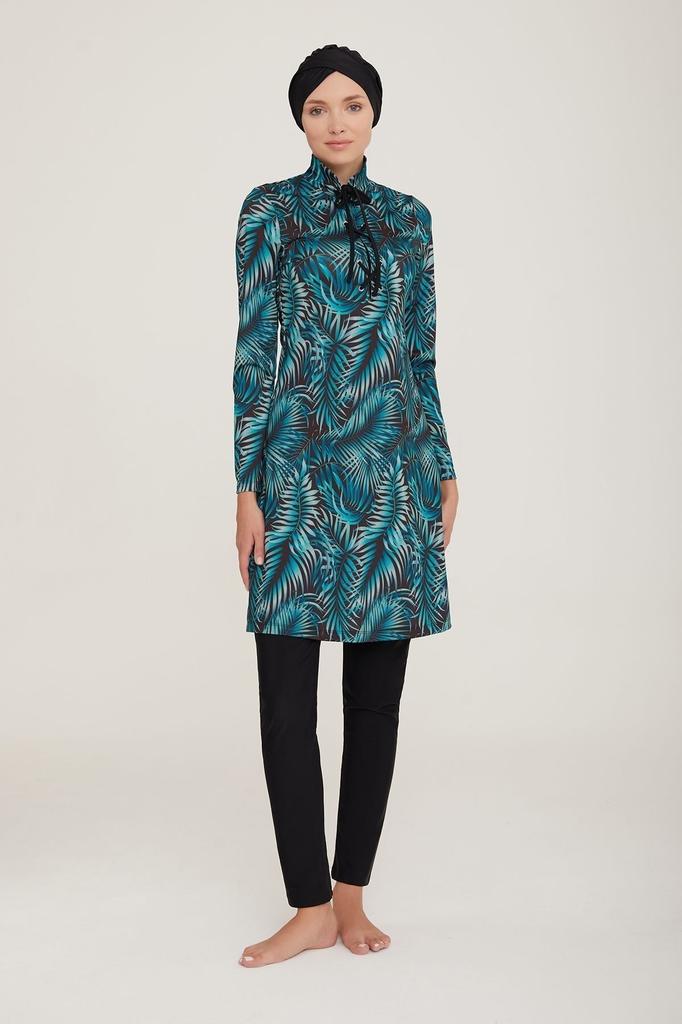 Женский Мусульманский Скромный Исламский Полный Чехол Буркини Пляжный Купальный Костюм Купальники Хиджаб Пляжная Одежда Купальник 