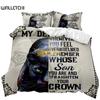 Letter Duvet Cover Set Letter Motivational Words To Son Letter Bedding Set Bedclothes Double Queen King Polyester Quilt Cover