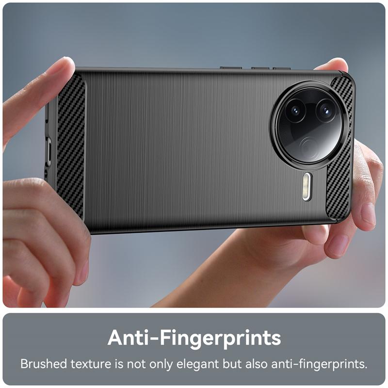 Ударопрочный чехол из углеродного волокна для Xiaomi Poco F7 Ultra Pro Мягкая резиновая защитная крышка из ТПУ для PocoF7 Pro Pocco Poko Little F7Ultra