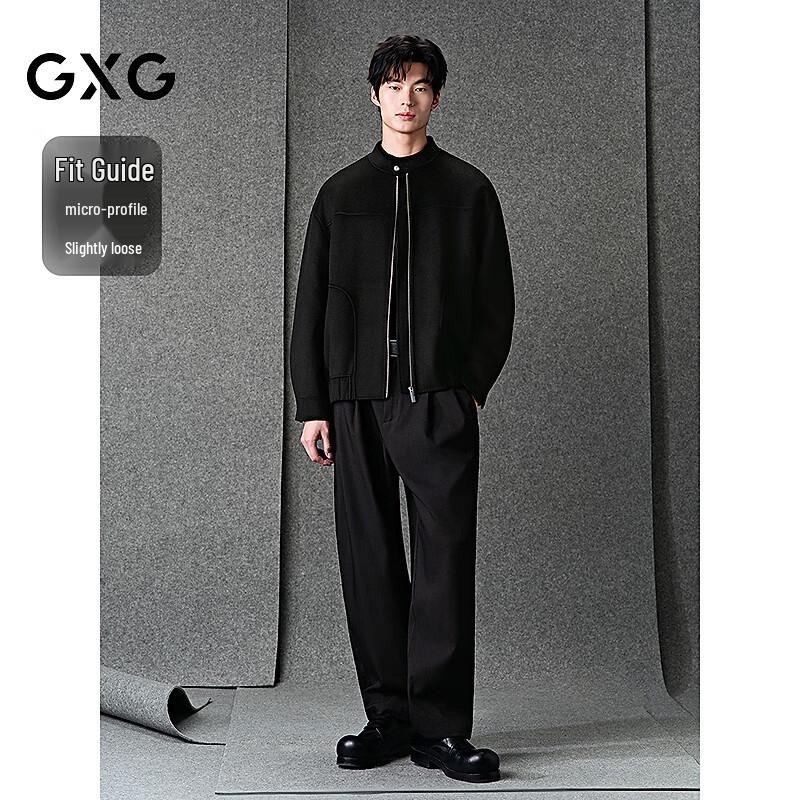 GXG Men's Classic Stand Collar Harrington Jacket