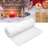 Christmas Winter Artificial Snow Blankets Christmas Decor Fake Snow Cotton Carpet Roll White Snow for Xmas Tree Festive Ornament