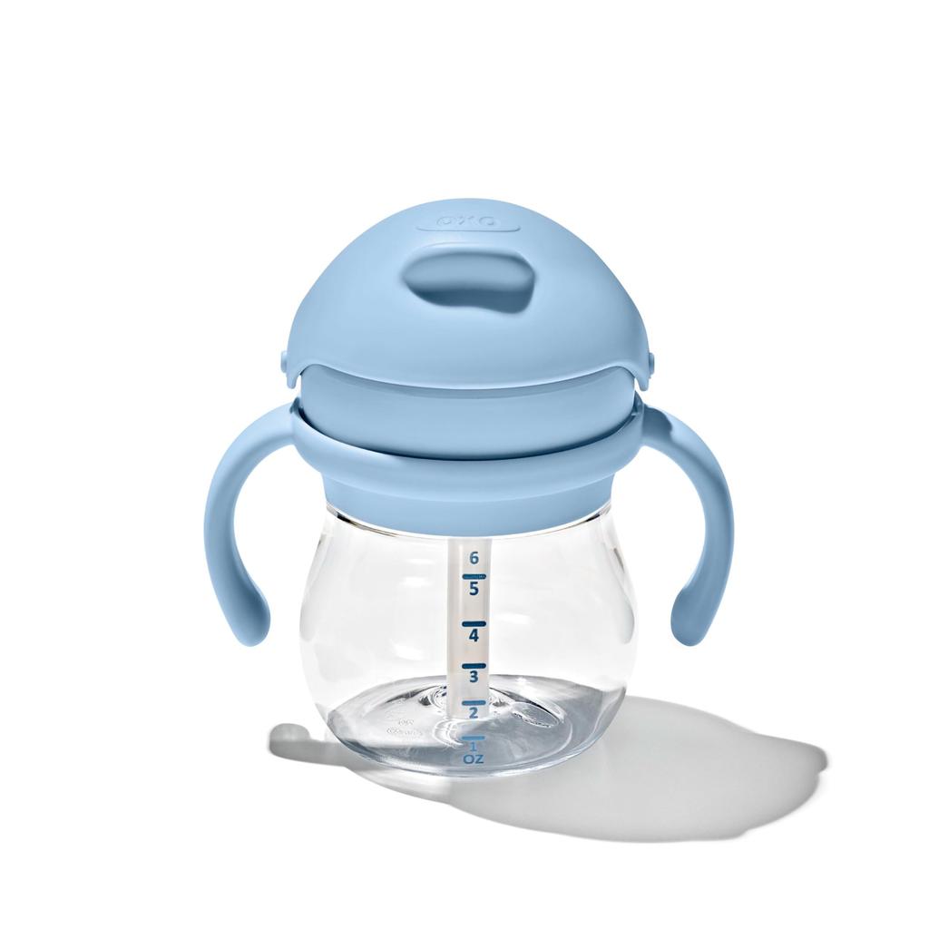 Кружка OXO Tot с трубочкой и ручкой Dusk Mug, пригодная для мытья в посудомоечной машине, стильная, герметичная 63164200