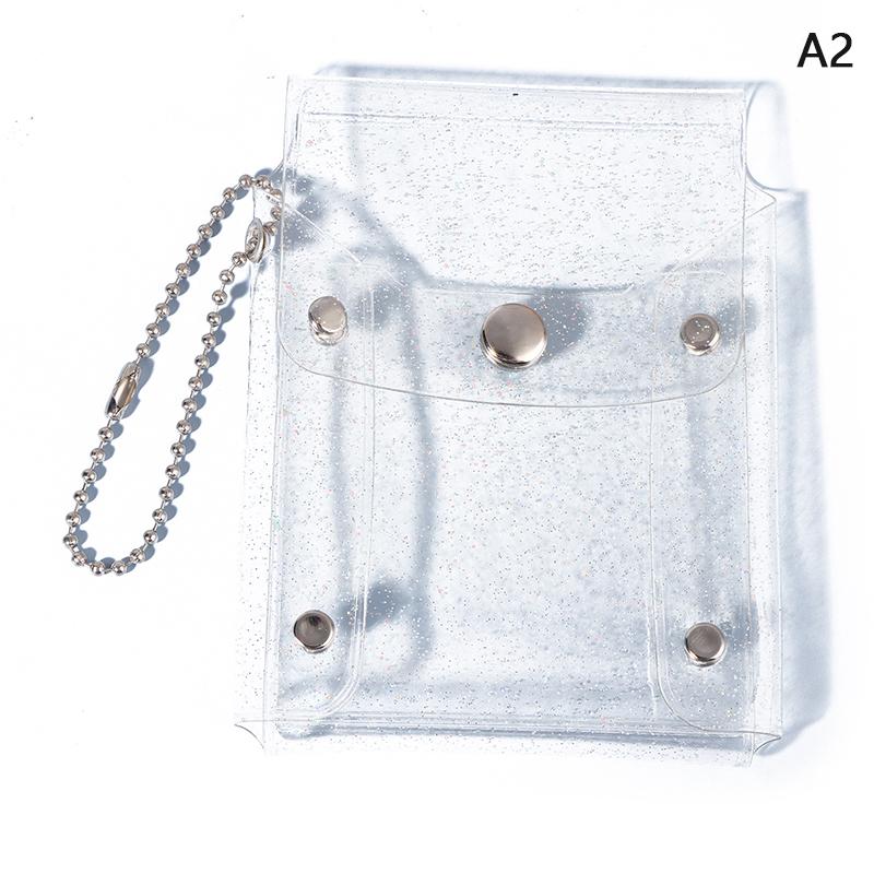 Мини-косметичка, симпатичная прозрачная косметичка с блестками, розовый брелок для ключей, косметичка-футляр