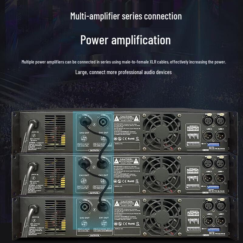 Kayoola Two-Channel Class D Power Amplifier