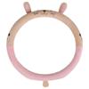 Winter Plush Steering Wheel Cover for Wuling Mini Car - Cute and Anti-Freeze