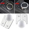 3pcs/set For Mercedes Benz A B Class CLA GLA W176 W246 C117 W117 X156 Car Multimedia Multimedia Function Button Cover
