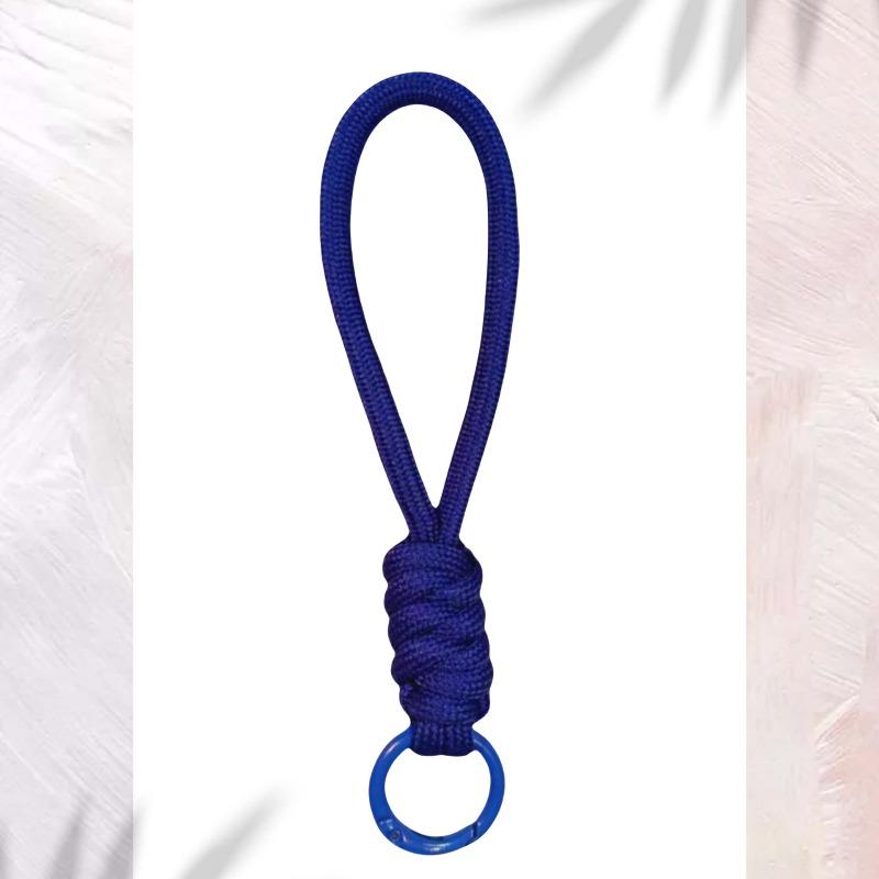 Комбинированный цветной узел для мобильного ремешка, креативный короткий плетеный ремешок, чехол для мобильного телефона, брелок для ключей, может быть съемным, веревка с защитой от потери