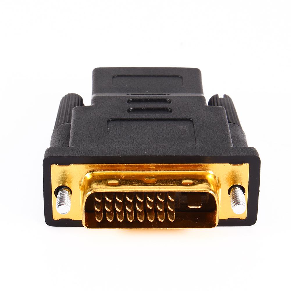 DVI 24+1 Male to HDMI Female PC Cable Adapter Converter для цифрового HDTV LCD