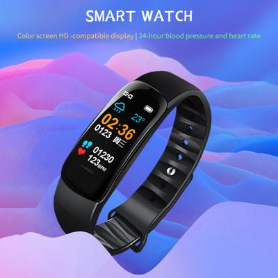 C1 plus Умный браслет Долгое время ожидания Отслеживание здоровья Многофункциональный Совместимый с Bluetooth IP67