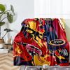Truck Theme Printed Blanket - Perfect for Couch, Bed, Travel & Outdoor Use | Machine Washable, Cozy & Durable.
