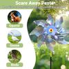 10X Bird Repellent Reflective Windmill Anti Bird Wind Spinner for Garden Orchard