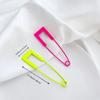 Korean Style Fluorescent Pin Clothing Accessories Sweater Pants Pin Corsage Brooch  Women