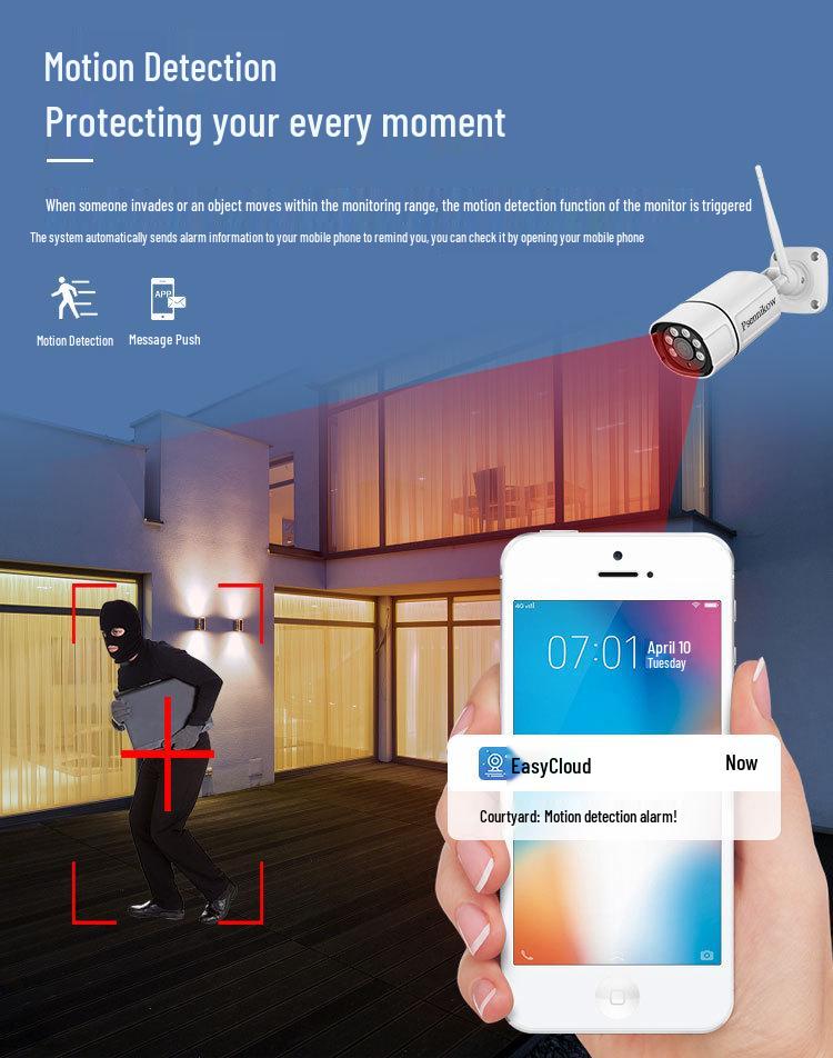 Беспроводной 4/8-канальный комплект для видеонаблюдения с экраном и 3 МП WiFi камерами