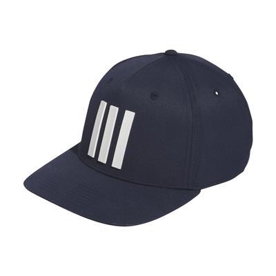 Кепка для гольфа Adidas Golf Tour с тремя полосками, мужская, темно-синяя, OSFX, свободный размер