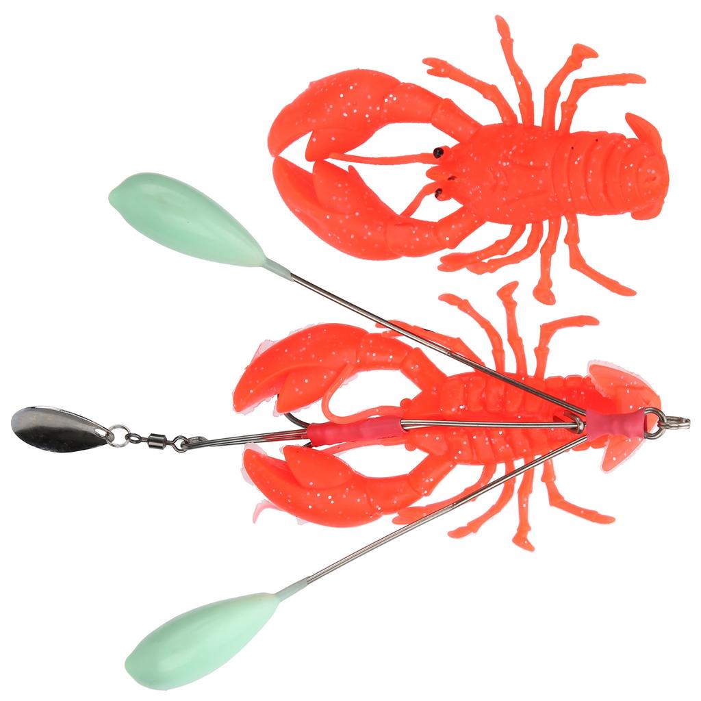 Artificial Simulation Large Lobster Lure Bait Deep Sea Trolling Fishing Accessoryred