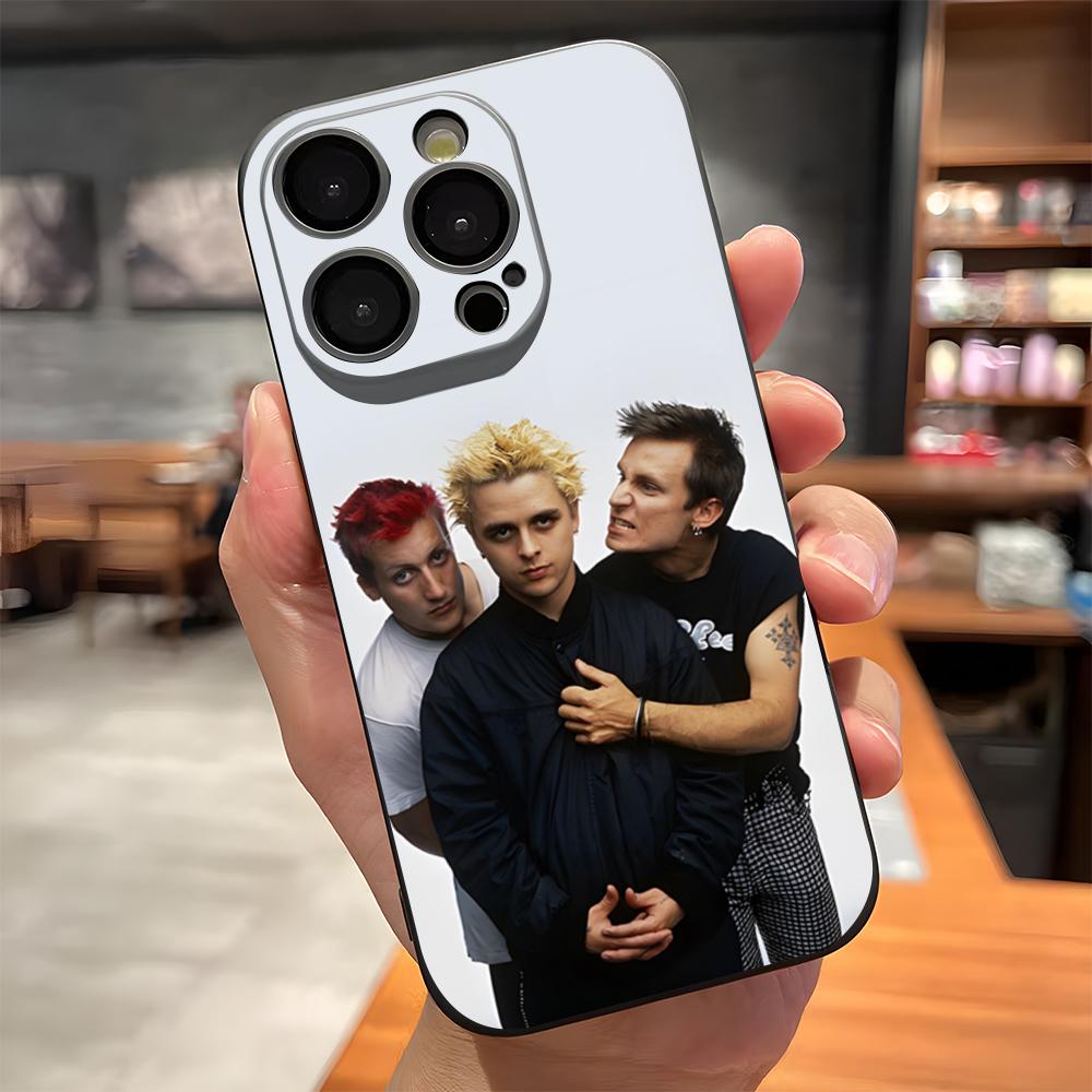 G-Green Day Phone Case For IPhone 17 Pro Max 15 Pro 16 14 Plus 12 13 Mini 11 Pro Shockproof Soft Cover