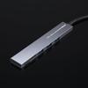 Sanwa Supply Тонкий USB-хаб 5 Гбит/с со встроенным картридером и 3 портами (с подключением USB-A) USB-3HC320MS