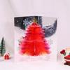 3D for Pop Up Christmas Greeting Cards Merry Xmas Cards Handmade Holiday Tree Postcard with Envelopes for Thanksgiving D