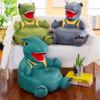 Children Sofa Seat Soft Cloth Case Removable & Washable Cartoon Dinosaur Animal Sofa Plush Chair Protective Case