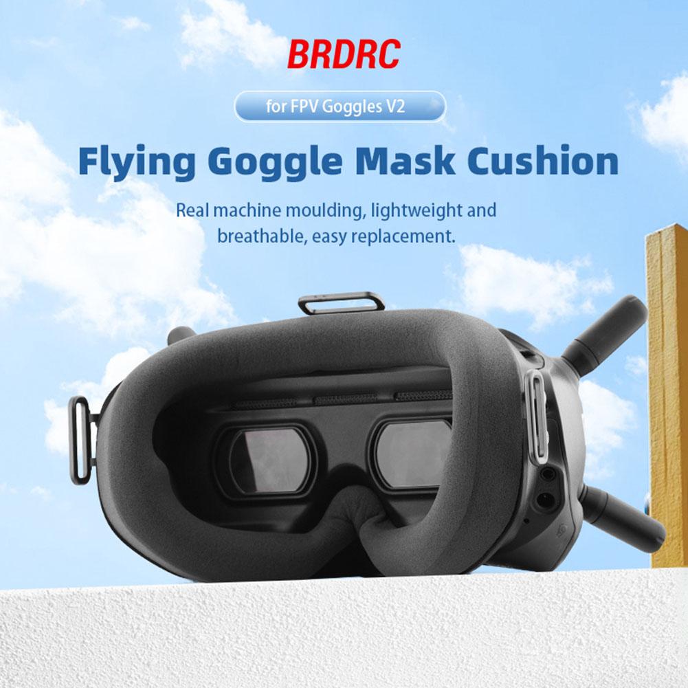 Для DJI FPV очки V2, очки для лица, маска, накладка, чехол для летающей маски, очки для полета дрона, губка, пенопласт, накладки для глаз, аксессуары