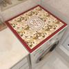 Absorbent Fridge Top Mat Printed Table Pad Microwave Oven Protecor Floor Mat  Home
